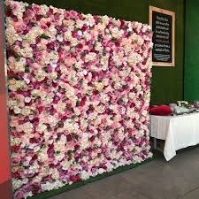 Flower Wall Event Hire Midlands