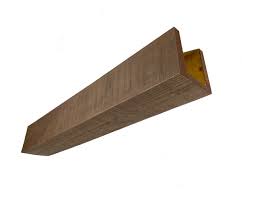 rough sawn faux wood beam volterra