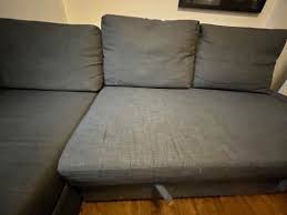 ikea friheten sleeper sofa couch with