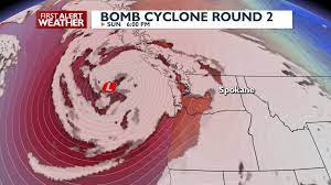 Another "bomb cyclone" is about to soak ...