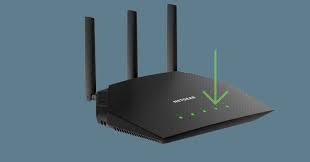 my router is blinking green