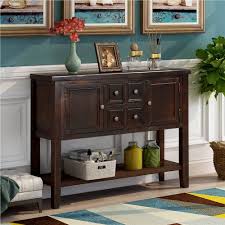 trexm 46 console table with 4 storage