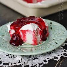 raspberry dream poke cake a summer