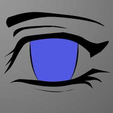 anime eyes drawing photo