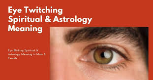 left right eye twitching astrology