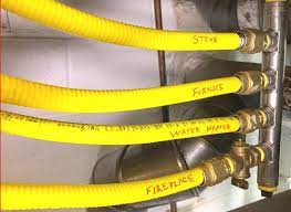 how to install a csst flexible gas line