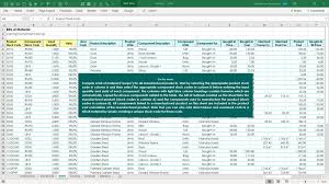 cost template excel skills