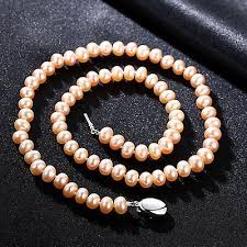 9mm pearl jewelry 45cm fruugo qa