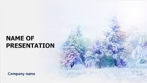 Download Free Dreamy Winter Powerpoint Template For Presentation