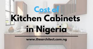 of kitchen cabinets in nigeria