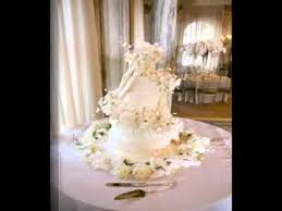 Rustic wedding cake with tree stump and baby breath (wedding cake rustic). Diy Wedding Cake Table Decorations Youtube