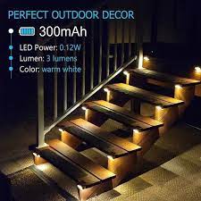 Led Solar Lamp Path Staircase Outdoor