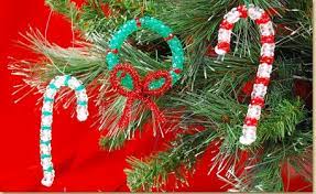 tri bead christmas ornaments craft