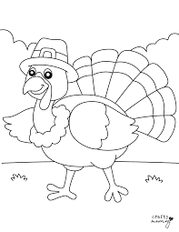 free turkey coloring pages to print