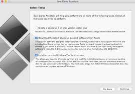 installing windows 10 on a mac using