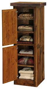 barnwood linen cabinet 30 w 2 double