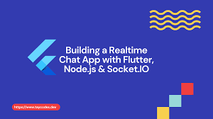 realtime chat app with flutter node js