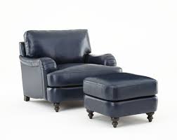 An affordable range of desks, chairs and accessories for working and learning at home. Chatham Blue Chair Ottoman
