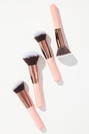 luxie kabuki makeup brushes set of 4