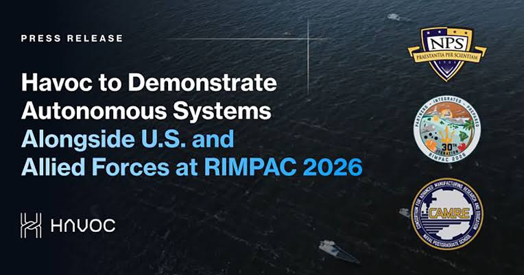 Havoc To Deploy Autonomous Surface Vessels For Multinational Logistics At RIMPAC 2026