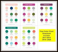 Printable Chart Misc Cards Color Color Combos Color