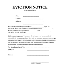 37 Eviction Notice Templates Doc Pdf Free Premium Templates