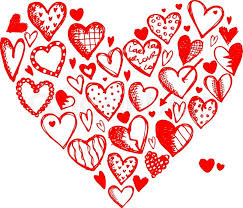 Valentine Hearts For Your Design Stock Vector Colourbox