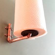Pipe Paper Towel Holder Industrial