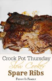 crock pot spare ribs