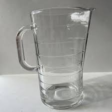 Ikea Svepa Clear Pitcher Ribbed Rings
