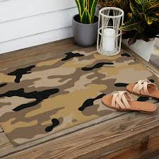 camo outdoor rug by for petes sake