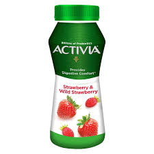 activia yogurt go strawberry and