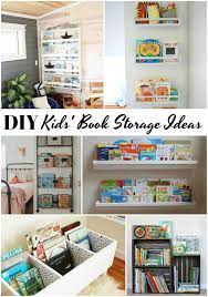 diy book storage for kids kids book