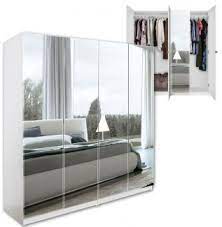 Whether you choose double doors or a triple door wardrobe, you can be sure to find one to fit your bedroom space. Mirrored Wardrobe Contempo Space
