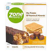 zoneperfect 14g protein bars fudge