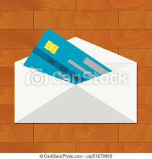 Maybe you would like to learn more about one of these? Open Credit Card Get Card In Envelope Credit Card In Envelope Banking Financial Service Illustration Vector Card With Canstock