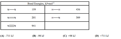 Use The Bond Energies In The Table To Determine H F
