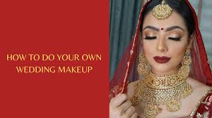 wedding makeup wish to do your own