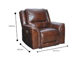 jolimont leather electric recliner armchair