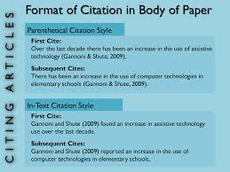 APA in text citations