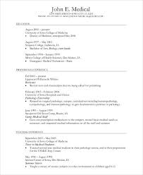 Cv Template Medical Student Medical Students Student