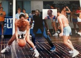 Michael Jordan vs my friend s dad on a celebrity cruise ship in.