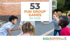 fun group games and activities for kids