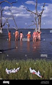 Nudist colony, South Australia Stock Photo - Alamy