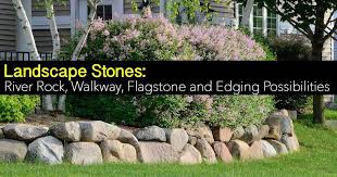 Landscape Stones River Rock Walkway