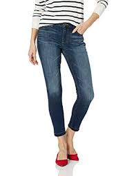 Lucky Brand Womens Mid Rise Ava Crop Jean In Lido At Amazon