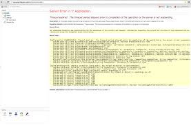 server error in application umbraco