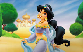 jasmine disney princess aladdin cartoon