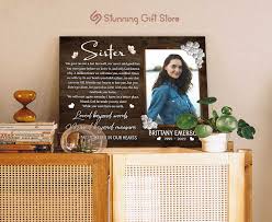 loss of sister gift memorial gifts for
