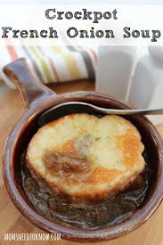 crockpot french onion soup recipe for